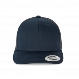 Casquette Trucker modèle rétro - 6 panneaux KP912 - Navy personnalisable - Vue de face