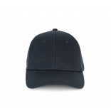 Casquette en coton recyclé - 6 panneaux KP915 - Navy personnalisable - Vue de face
