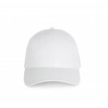 Casquette en coton recyclé - 6 panneaux KP915 - White personnalisable - Vue de face