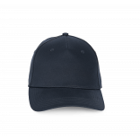 Casquette en coton recyclé - 5 panneaux KP916 - Navy personnalisable - Vue de face