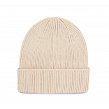 Bonnet côtelé avec revers KP950 - Light Sand personnalisable - Vue de face