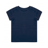 T-shirt biologique LW620 - Navy personnalisable - Vue de face