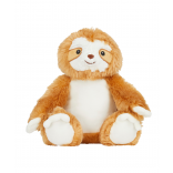 Peluche print me MM060 - Sloth personnalisable - Vue de face