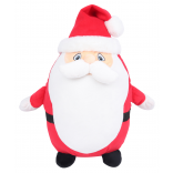 Peluche zippée Père Noël MM563 - Red personnalisable - Vue de face