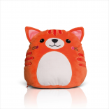 Peluches Squidgy's MM800 - Ginger Cat personnalisable - Vue de face