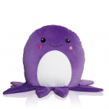 Peluches Squidgy's MM800 - Octopus personnalisable - Vue de face