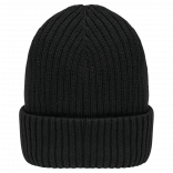 Bonnet écoresponsable unisexe NS014 - Black personnalisable - Vue de face