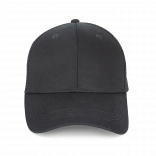 Casquette trucker écoresponsable 6 panneaux unisexe NS036 - Black personnalisable - Vue de face