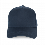 Casquette écoresponsable 5 panneaux unisexe NS037 - Navy Blue personnalisable - Vue de face