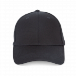 Casquette écoresponsable 6 panneaux unisexe NS038 - Black personnalisable - Vue de face