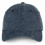 Casquette écoresponsable délavée unisexe NS040 - Washed Navy Blue personnalisable - Vue de face