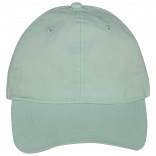 Casquette écoresponsable délavée unisexe NS040 - Washed Brook Green personnalisable - Vue de face