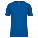 T-shirt sport manches courtes enfant PA445 - Sporty Royal Blue personnalisable - Vue de face