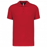 Polo manches courtes homme PA480 - Sporty Red personnalisable - Vue de face