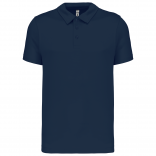 Polo sport manches courtes PA482 - Navy personnalisable - Vue de face