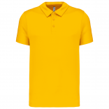 Polo sport manches courtes PA482 - True Yellow personnalisable - Vue de face