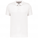 Polo sport manches courtes PA482 - White personnalisable - Vue de face