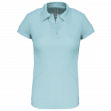 Polo sport manches courtes femme PA483 - Ice Mint personnalisable - Vue de face