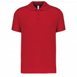 Polo manches courtes enfant PA488 - Sporty Red personnalisable - Vue de face