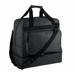 Sac de sport avec base rigide - 60 litres PA519 - Black personnalisable - Vue de face