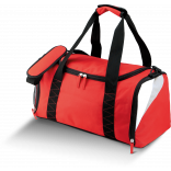 Sac de sport - 40 litres PA532 - Red / White / Light Grey personnalisable - Vue de face