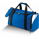Sac de sport - 40 litres PA532 - Royal Blue / White / Light Grey personnalisable - Vue de face