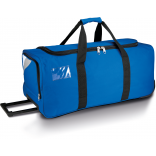 Sac/ trolley de sport - 65 L PA534 - Royal Blue / White / Light Grey personnalisable - Vue de face