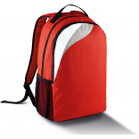 Sac à dos multisports - 16L PA535 - Red / White / Light Grey personnalisable - Vue de face