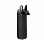 Bouteille de sport hygiénique 1000 ml PA561 - Black personnalisable - Vue de face