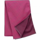 Serviette sport rafraîchissante - 100 cm x 30 cm PA578 - Candy Pink personnalisable - Vue de face