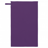 Serviette sport microfibre - 110 x 180 cm PA580 - Purple personnalisable - Vue de face