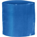 Brassard élastique porte-étiquette PA678 - Sporty Royal Blue personnalisable - Vue de face