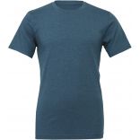 T-SHIRT HOMME COL ROND Heather Aqua - S