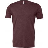 T-SHIRT HOMME COL ROND Heather Maroon