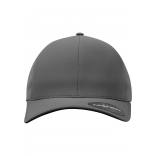 Casquette Flexfit Delta FL180 - DARK GREY personnalisable - Vue de face