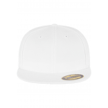 Casquette Premium 210 Fitted FL6210 - WHITE personnalisable - Vue de face
