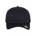 Casquette Flexfit Wooly Combed FL6277 - DARK NAVY personnalisable - Vue de face