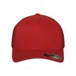 Casquette Flexfit Mesh Trucker FL6511 - RED personnalisable - Vue de face