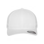 Casquette Flexfit Mesh Trucker FL6511 - WHITE personnalisable - Vue de face