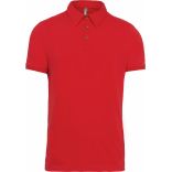 Polo jersey manches courtes homme Red - S