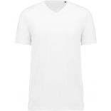 T-shirt Supima® col V manches courtes homme White - S