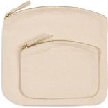 Pochette à fermeture zippée Natural - M