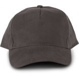 Casquette 5 panneaux Oeko-Tex Shale Grey