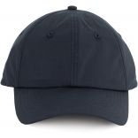 Casquette effet peau de pêche - 6 panneaux Navy