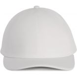 Casquette 6 panneaux sans couture avec bande élastique White - S/M