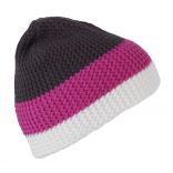 Bonnet 3 bandes Off White / Magenta / Shale Grey