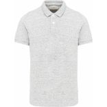 Polo vintage manches courtes homme Ash Heather - S