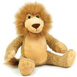 Peluche Lion Lenny Brown - M