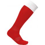 Chaussettes sport bicolores Sporty Red / White - 39/42 EU