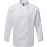 Veste chef cuisinier manches longues Coolchecker® PR903 - White